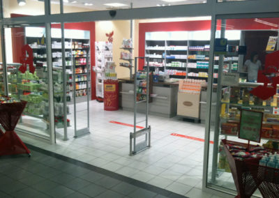 Warensicherung für Apotheke